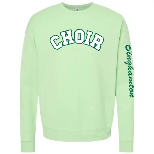 BU Choirs Crewneck Sweatshirt - Block Letters