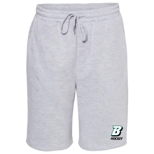 BU Club Hockey Player 9 Inch Fleece Shorts - Flying B Design!
