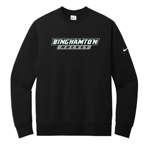 BU Club Hockey Nike Crewneck - Full Front