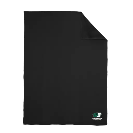 BU Club Hockey Fleece Sweatshirt Blanket