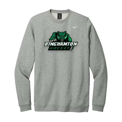 BU Club Hockey Nike Club Fleece Crew