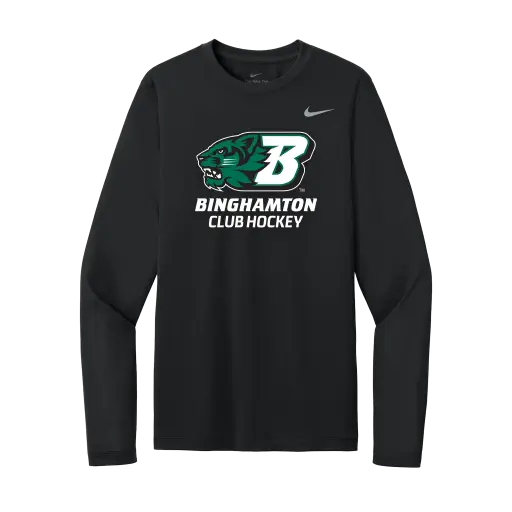 BU Club Hockey Nike Team Legend Long Sleeve Tee