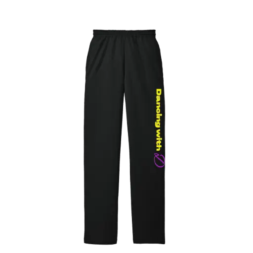 Dancing With D Open Bottom Sweatpants!