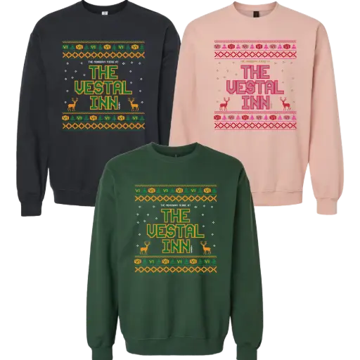 Vestal Inn Ugly Christmas Sweater!