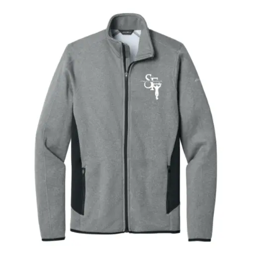 Strictly Fitness - Eddie Bauer® Full-Zip Heather Stretch Fleece Jacket