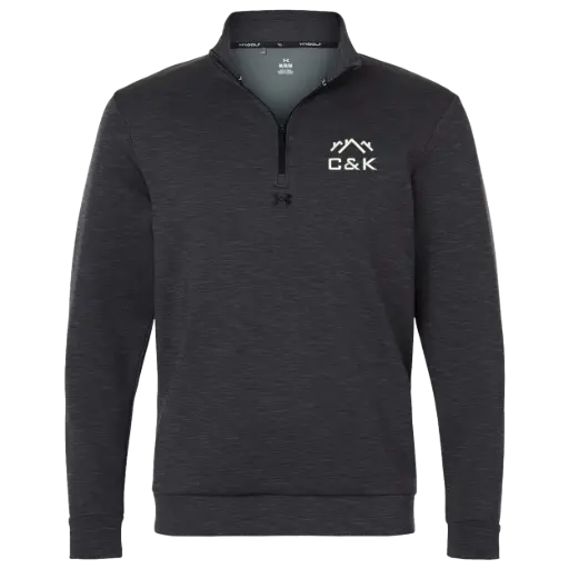 C&K Construction - Embroidered Under Armour 1/4 Zip Pullover