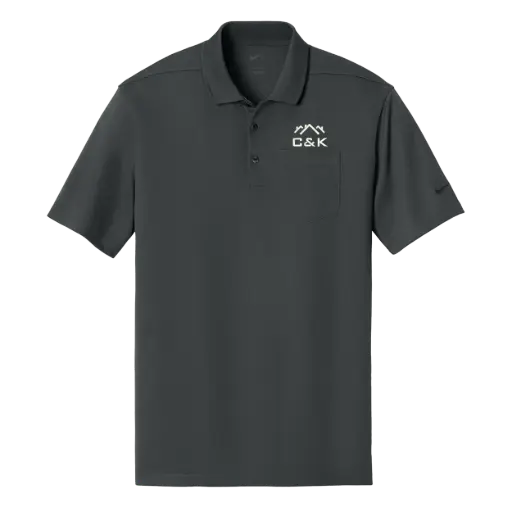 C&K Construction - Embroidered Nike Pique Polo