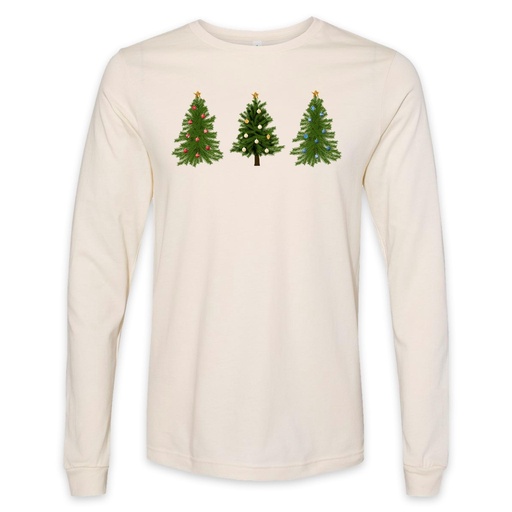 Christmas Trees Long Sleeve