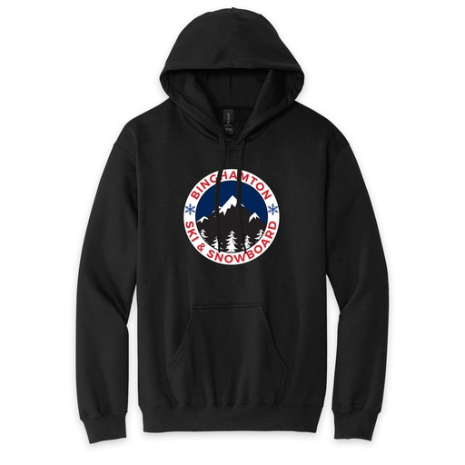 BHS Ski & Snowboard Club - Hoodie, Full Front!