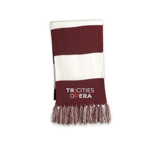 Tri-Cities Opera - Spectator Scarf REGULAR Logo