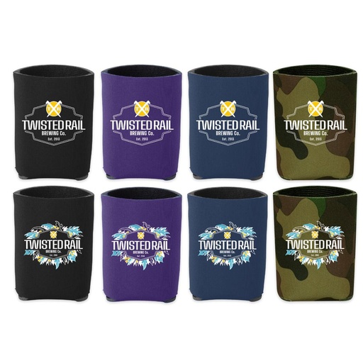 Twisted Rail Can Coozie