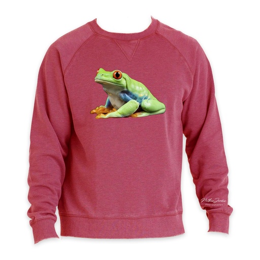 Nathan Jordan Photography - Red Eyed Frog Crewneck