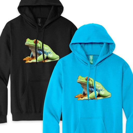 Nathan Jordan Photography - Red Eyed Frog Hoodie