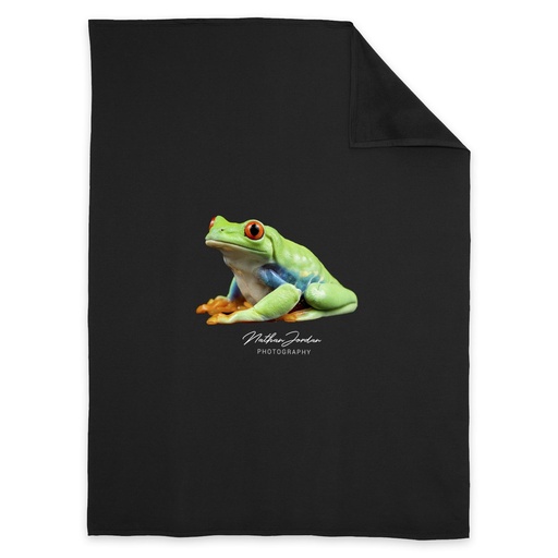 Nathan Jordan Photography - Red Eyed Frog Blanket
