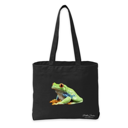 Nathan Jordan Photography - Red Eyed Frog Tote Bag