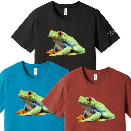 Nathan Jordan Photography - Red Eyed Frog Tshirt