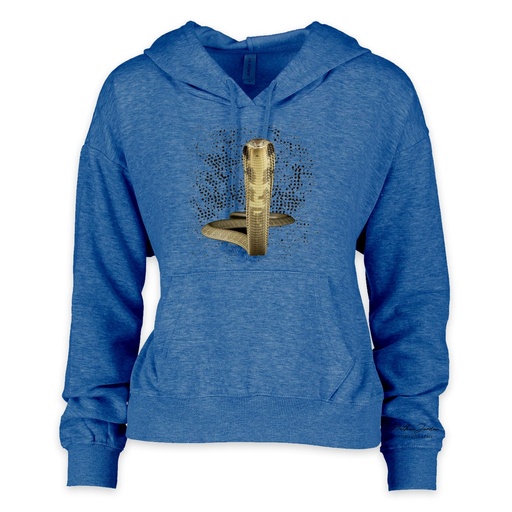 Nathan Jordan Photography - King Cobra Cropped Hoodie