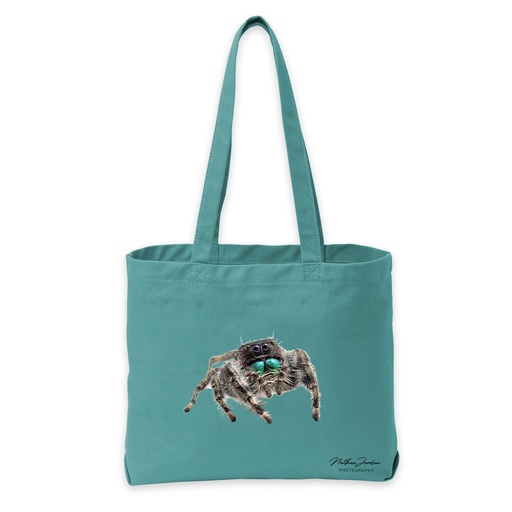 Nathan Jordan Photography - Jump Spider Tote Bag