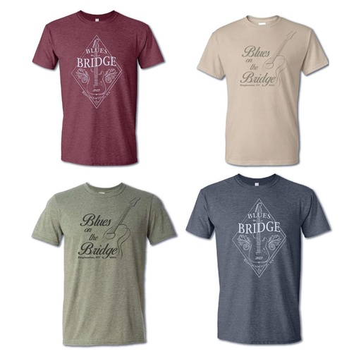 Blues On The Bridge - Traditional Tee!