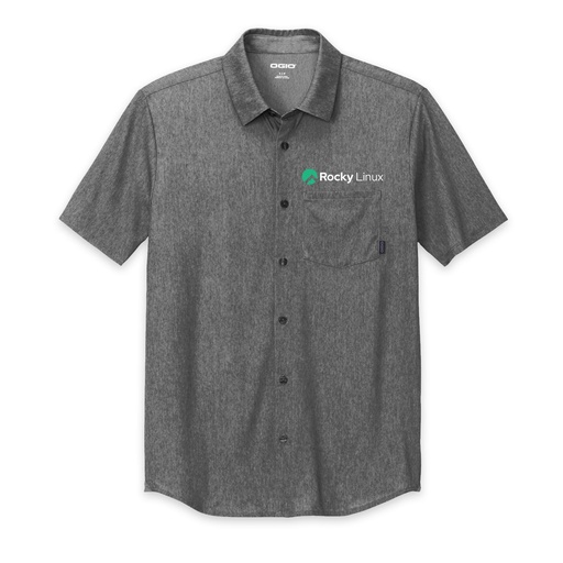 Rocky Linux OGIO® Short Sleeve Button Up