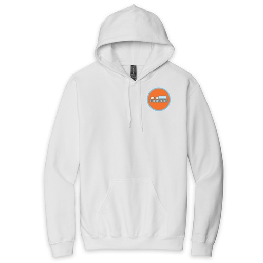 Our Friends Hoodie - Orange Circle