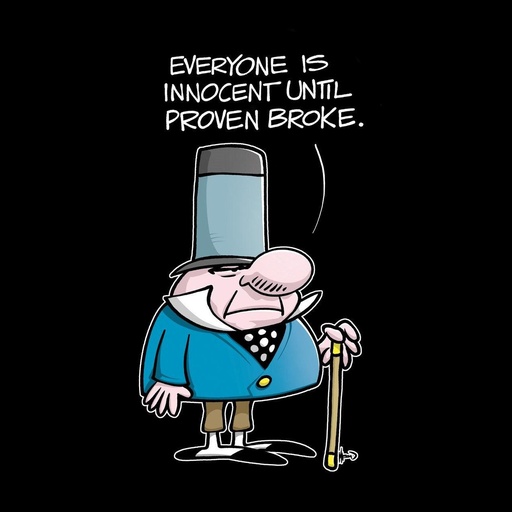 Wizard of ID - Broke T-Shirt