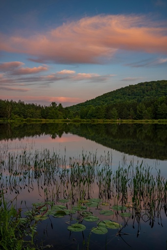 Aqua Terra Wilderness Area Sunset Framed Photo Print