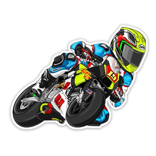 Tyler Kuhn GO! Racing Sticker