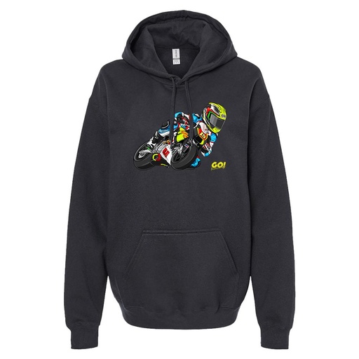 Tyler Kuhn GO! Racing Hoodie Black