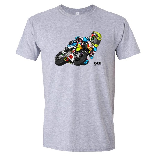 Tyler Kuhn GO! Racing T-shirt Grey