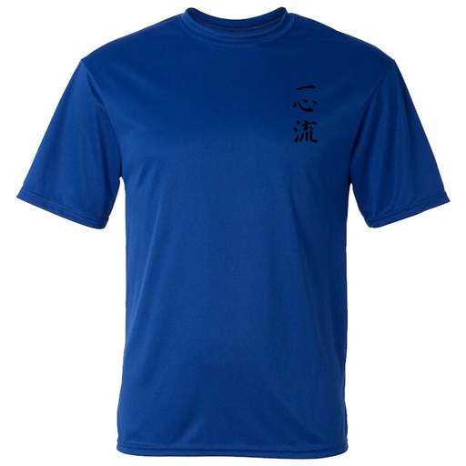 Irondequoit Martial Arts Performance Tee - Royal Blue