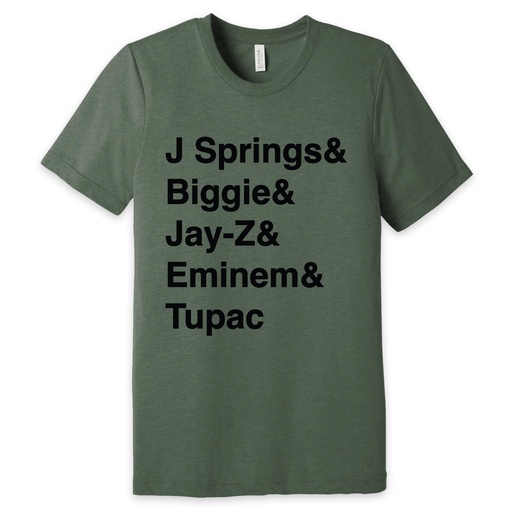 Top 5 T-shirt - Military Green