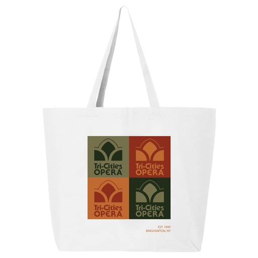 Tri-Cities Opera Tote - Retro Logo