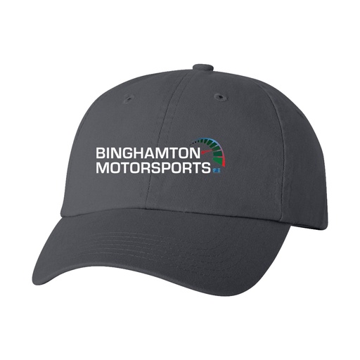 [VC300A-Charcoal] Binghamton Motorsports Hat in Charcoal