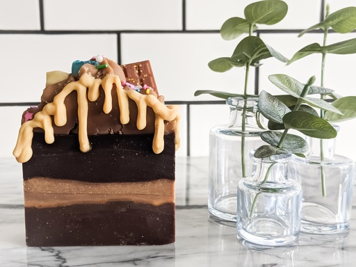 [M-PCSSoapBar-CH] Chocolate Cake Soap Bar