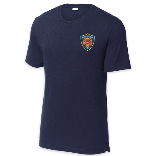 LEISURE WEAR- Hancock Fire Department Short Sleeve Performance Shirt (Full Color Logo w/back)
