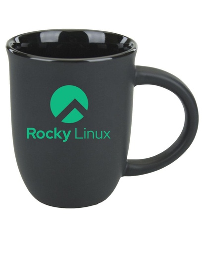 [1376050505] Rocky Linux Ceramic Coffee Bistro Mug