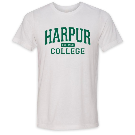 Harpur College Nostalgia Tee in White